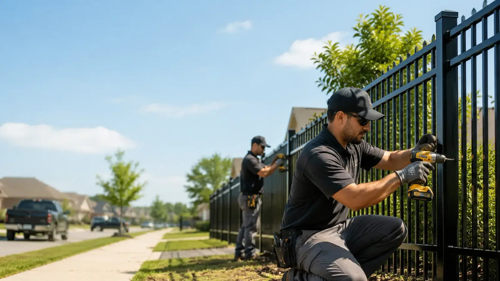 Metal Fence Installation in Stapleton, AL